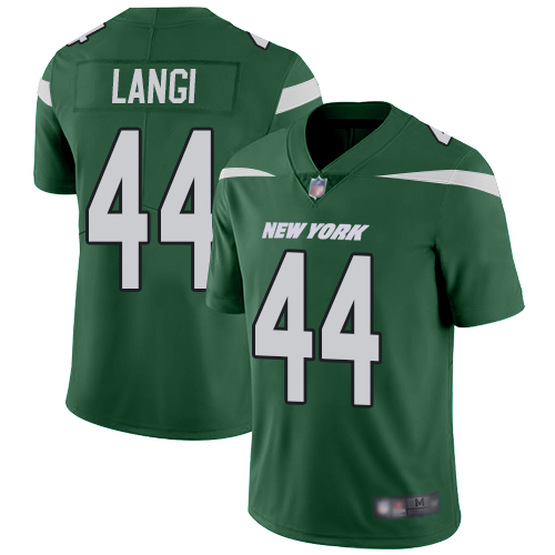 New York Jets Limited Green Men Harvey Langi Home Jersey NFL Football 44 Vapor Untouchable